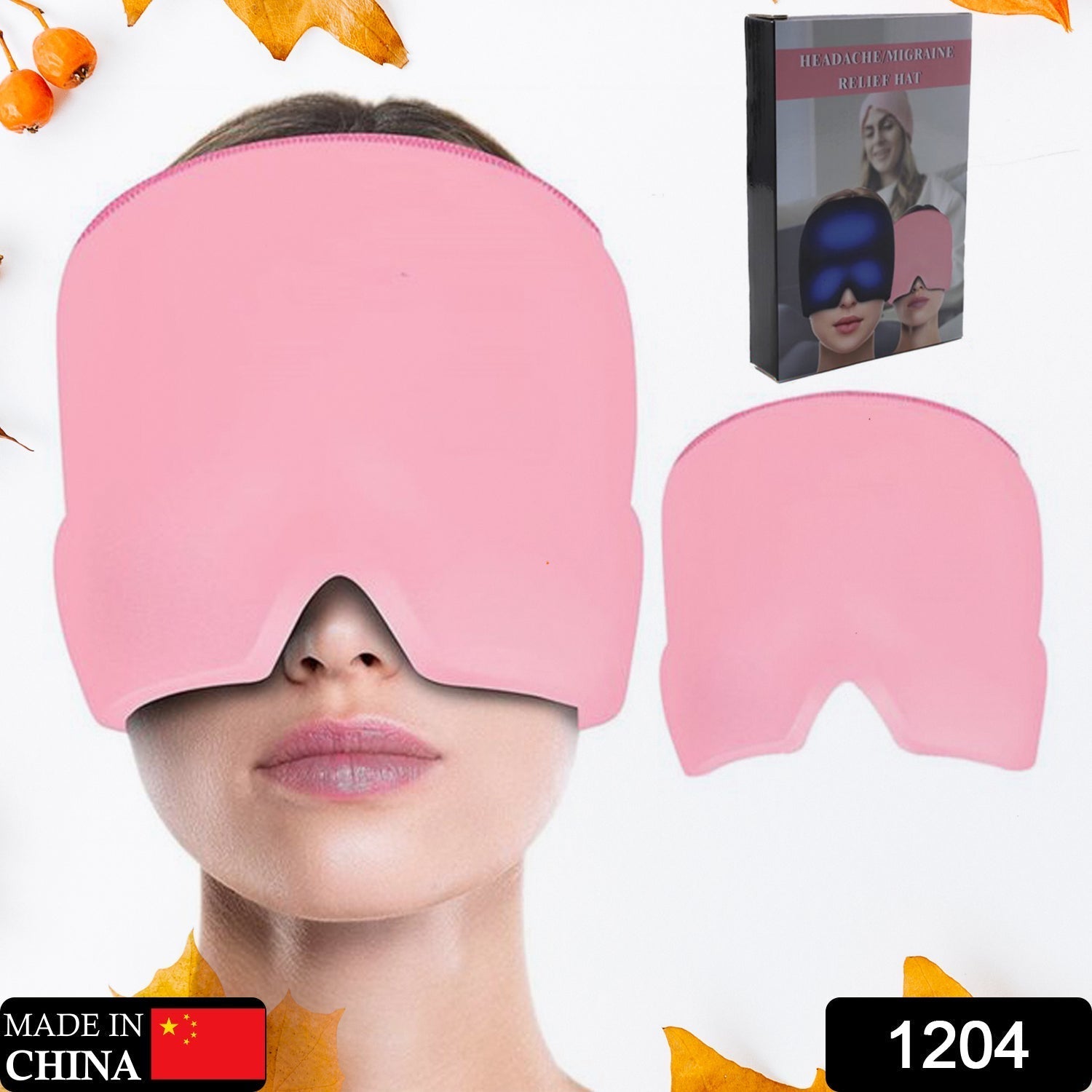 Wearable migraine cap for stress relief Wearable migraine cap for stress relief